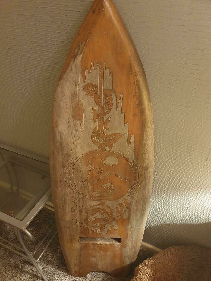 24. It's Made Of Really Heavy Hardwood. Unsure Of The Age Unfortunately. Given By Family Friend. Thanks