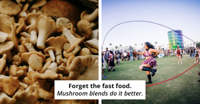 Gen Z Ditches Alcohol For Mushrooms At Festivals