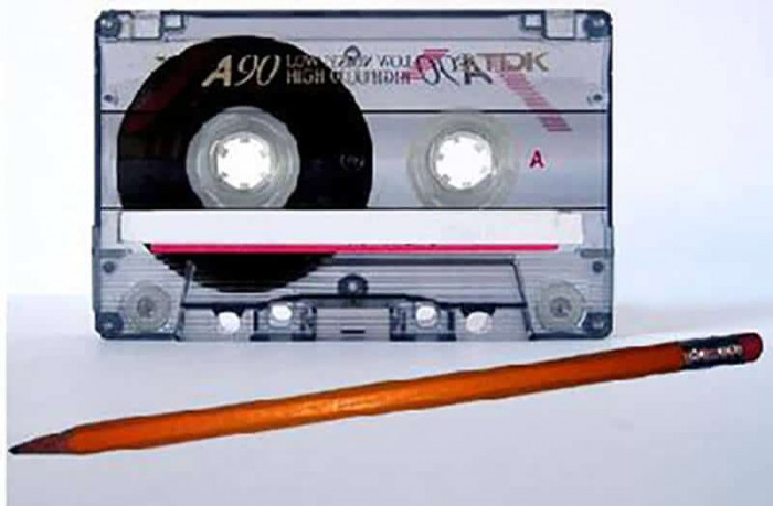 12. If you owned a Cassette Tape player, you must have used a pen or pencil at some point to rewind or fast forward your cassette.