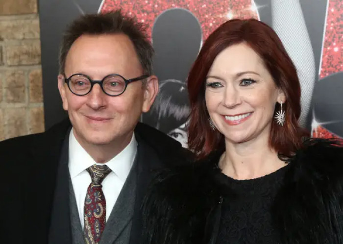 8. Michael Emerson and Carrie Preston have been married since 1998, but Carrie played Michael's mother on Lost because of a joke.