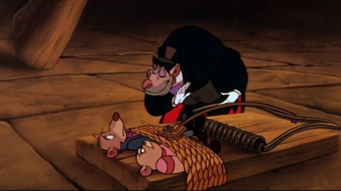 34. Ratigan, as seen in the movie 