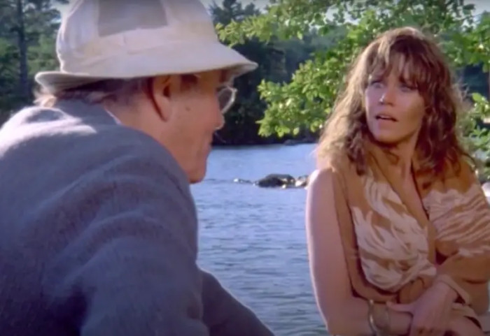9. Henry Fonda and his daughter Jane in On Golden Pond
