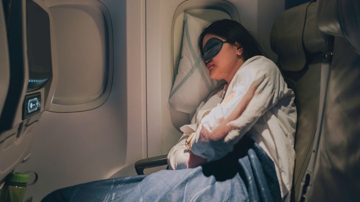 Falling asleep on a flight isn't always easy, but if you manage to catch some rest, the journey can feel shorter.