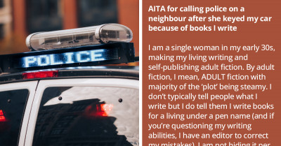 Adult-Fiction Writer Gets Harrassed By Her Jealous Neighbor For Writing Her "Immoral" Books