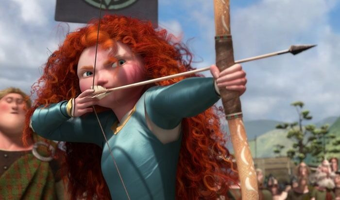 35. Merida is the sole Disney Princess who didn't sing a song in her film.