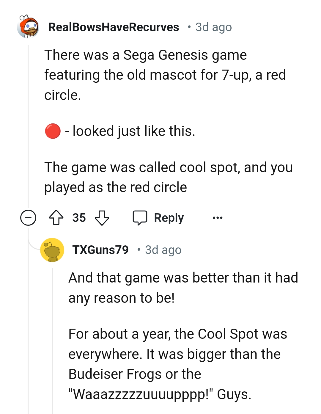 13. The game was called cool spot