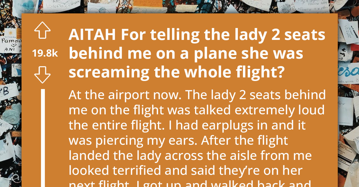 Traveler With Earplugs Silences Two Rowdy Passengers On A Flight