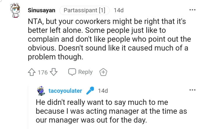 Redditor Unleashes Epic Truth Bomb On Coworker Who Keeps Nagging About ...