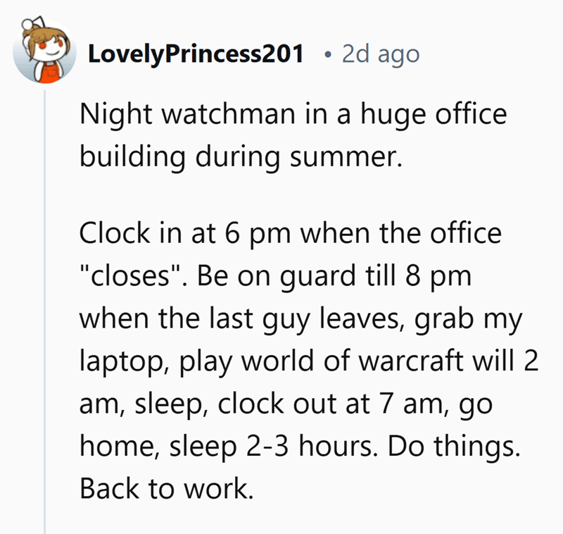 Night watchman
