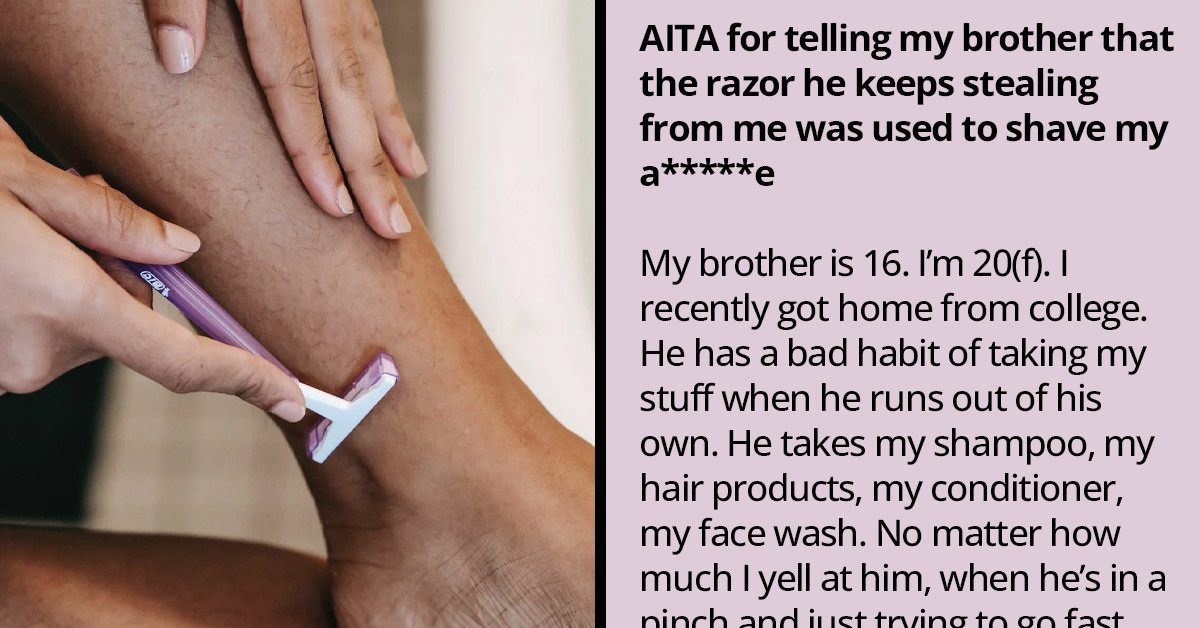 Shocking Moment Lady Tells Her Brother That The Razor He Keeps Stealing From Her Is What She Uses In Shaving Her B*tt