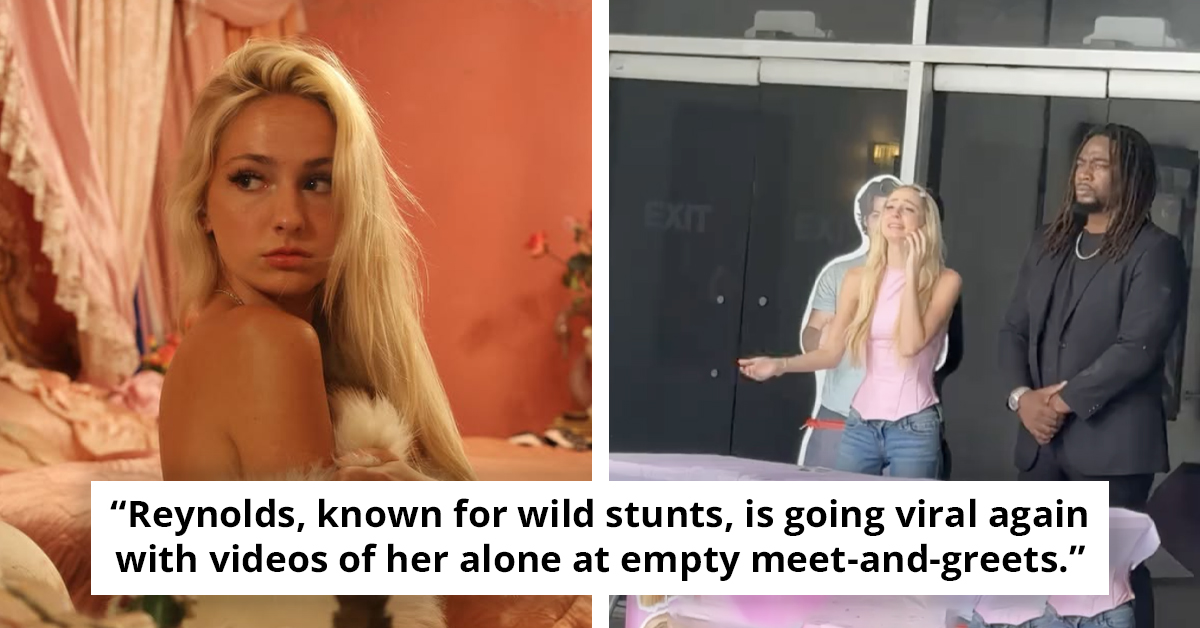 Is Natalie Reynolds Faking Empty Fan Events for Publicity?