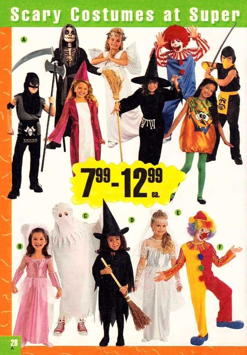 24. Shop your scary costumes
