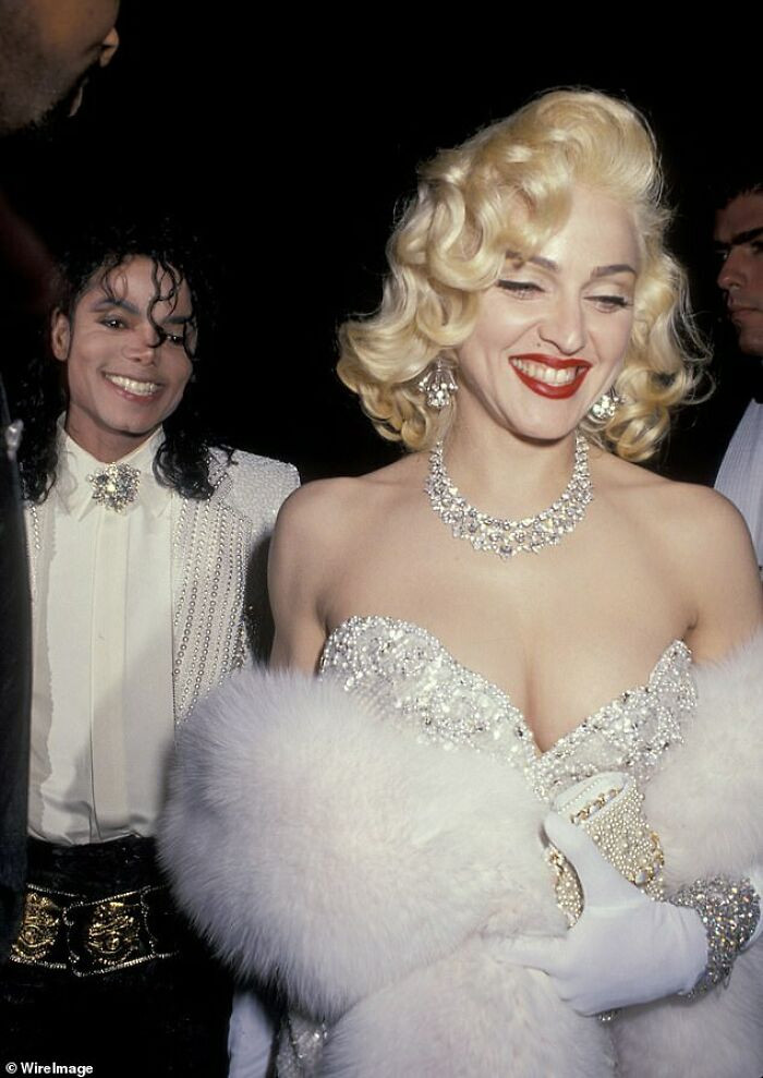 1. Michael Jackson attending the Oscars with Madonna in 1991