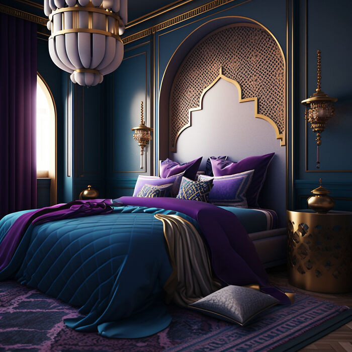 8. Bedroom of Aladdin