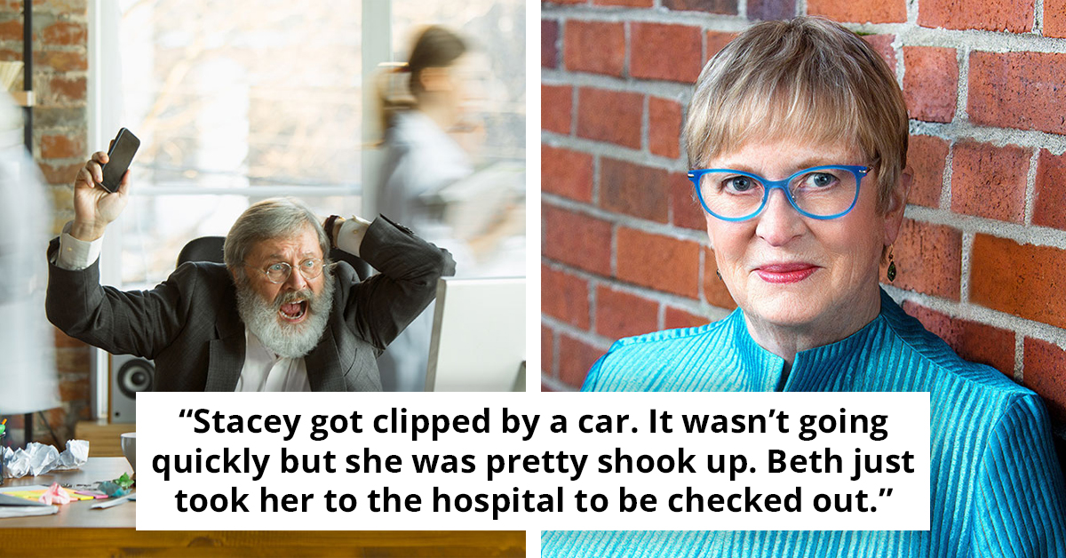 The Internet Reacts To Boss’s Shocking Response After An Employee Got Hit By A Car