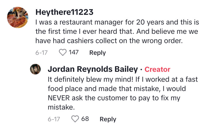 That's a red flag. But we must still have kindness for these workers!