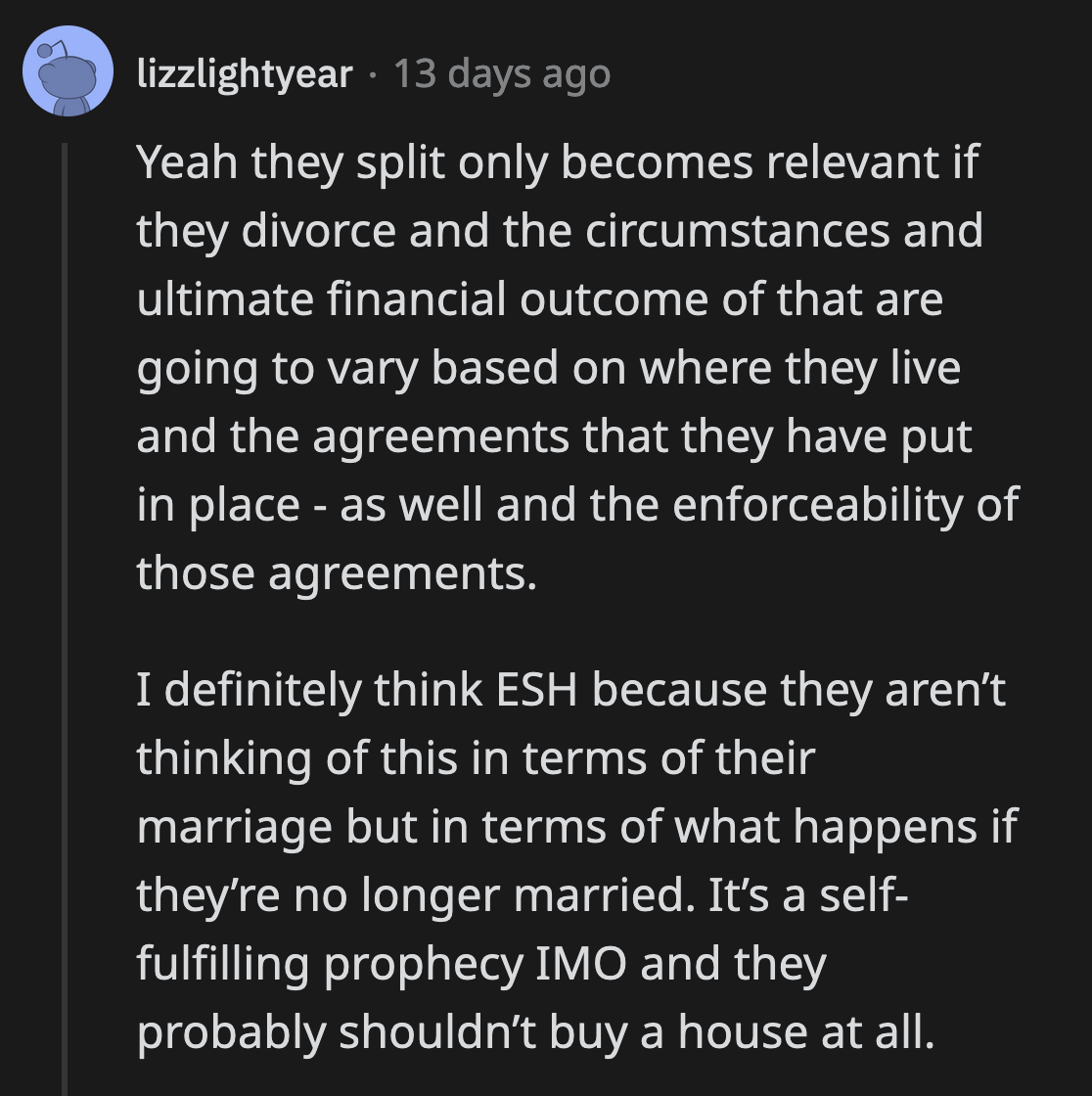 Redditors couldn't help but speculate how long OP's marriage would last.