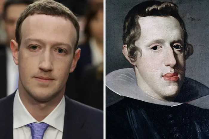 3. Before becoming one of the biggest tech moguls in the world, we don’t doubt that Mark Zuckerberg was King Philip IV of Spain