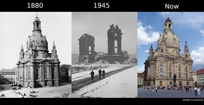 32. The Frauenkirche in Dresden, Germany.