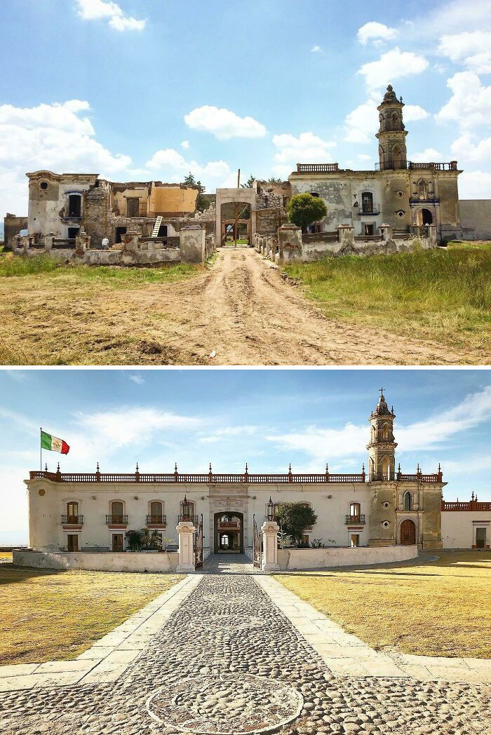 19. Hacienda Zotoluca, originally constructed in 1710, underwent a complete reconstruction in 2016.