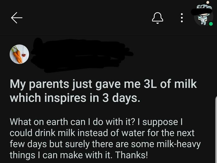 28. Milk Which Inspires