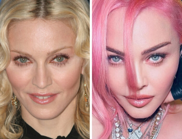 1. Madonna (2008 vs 2022)