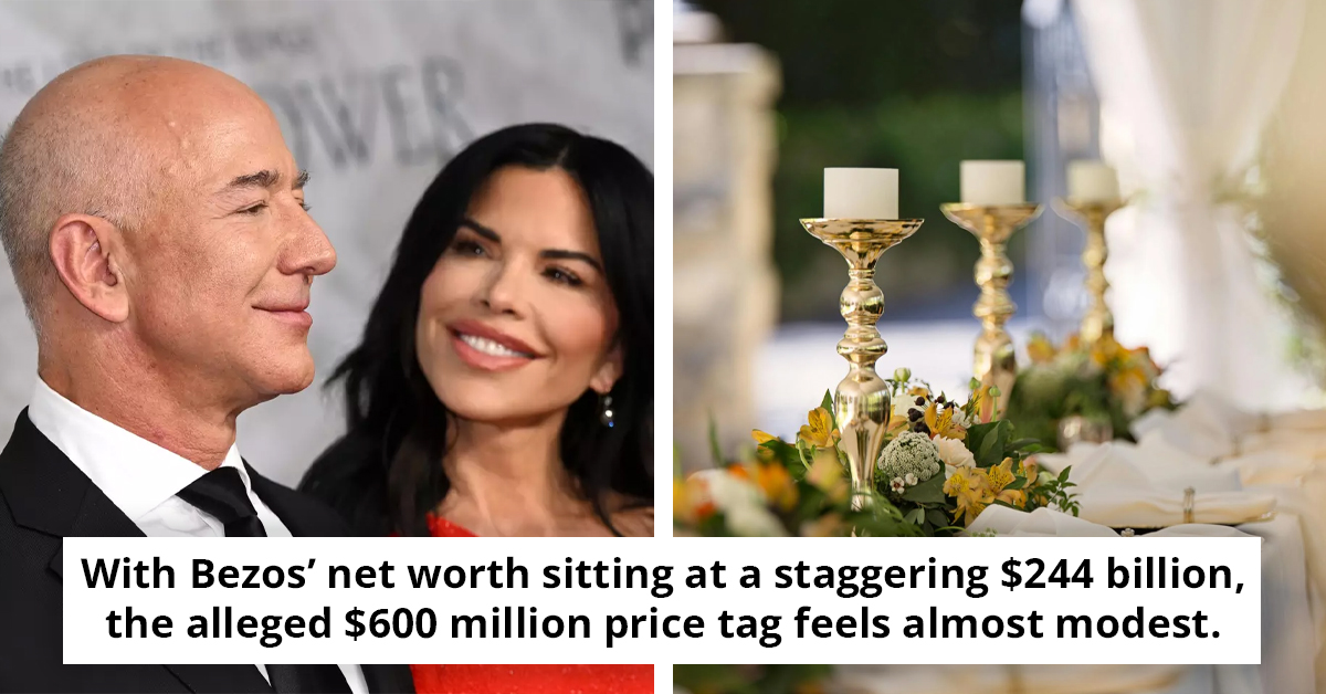Jeff Bezos And Fiancée Lauren Sánchez Gear Up For $600 Million Wedding Extravaganza – The Details Will Leave You Awestruck