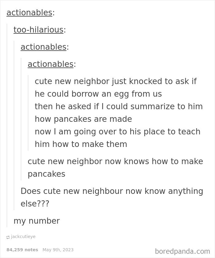 3. Catching new neighbor