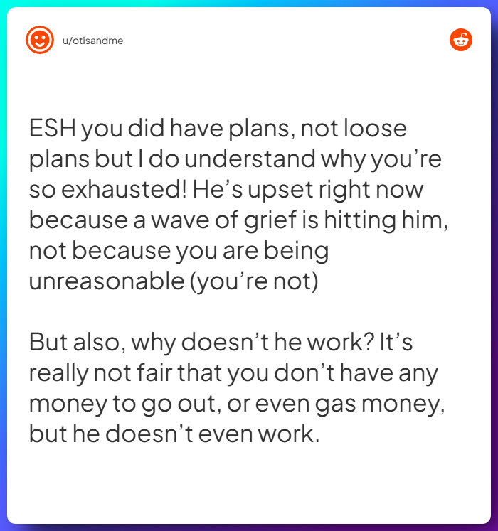 Comment from u/otisandme