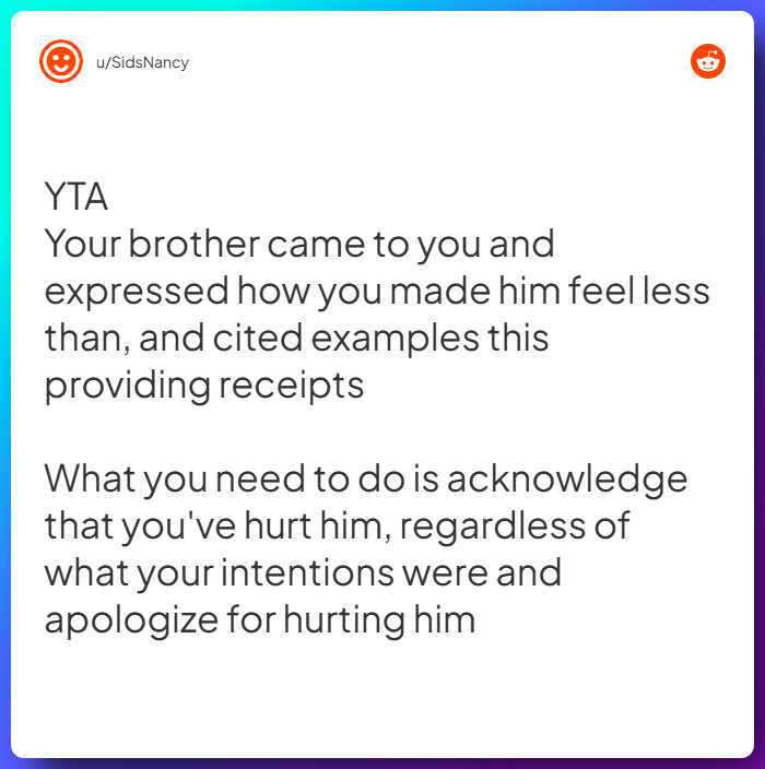 Comment from u/SidsNancy