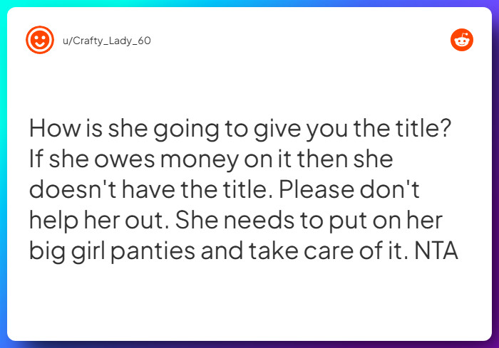Comment from u/Crafty_Lady_60