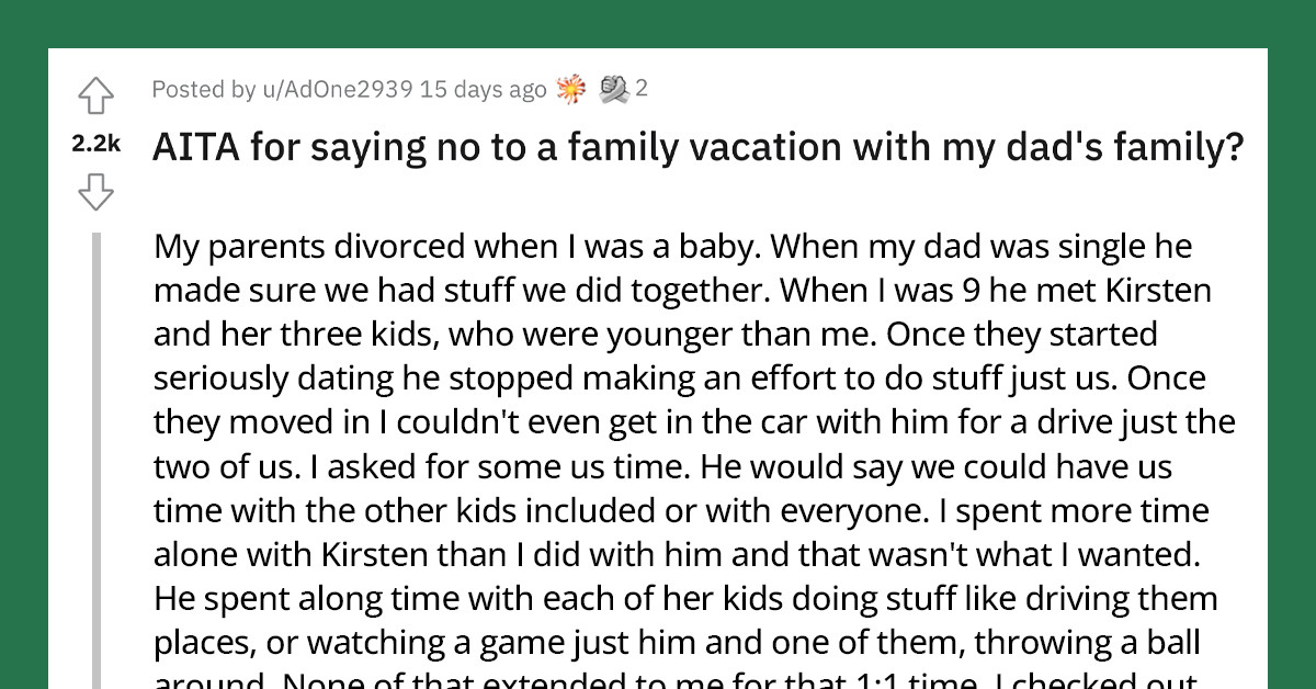 Man Marries New Wife And His Son Accuses Him Of Being A Neglectful Father