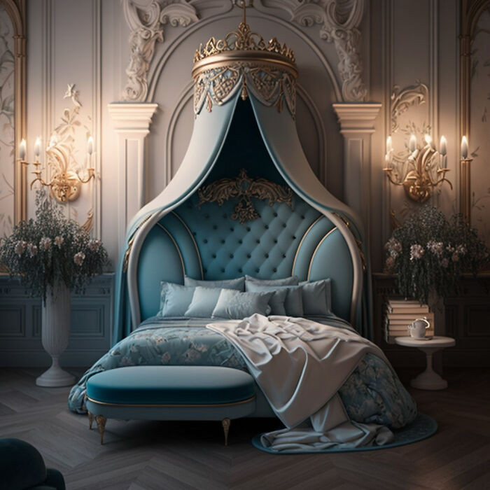 9. Bedroom of Cinderella