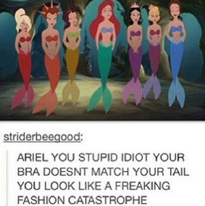 3. Come on Ariel, really?