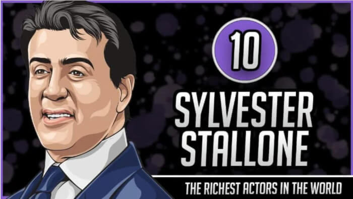 10. Sylvester Stallone Worth $400 Million