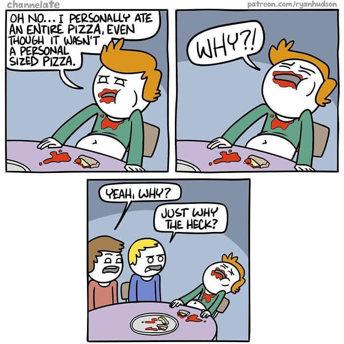10. Every pizza is a personal pizza if you believe in yourself
