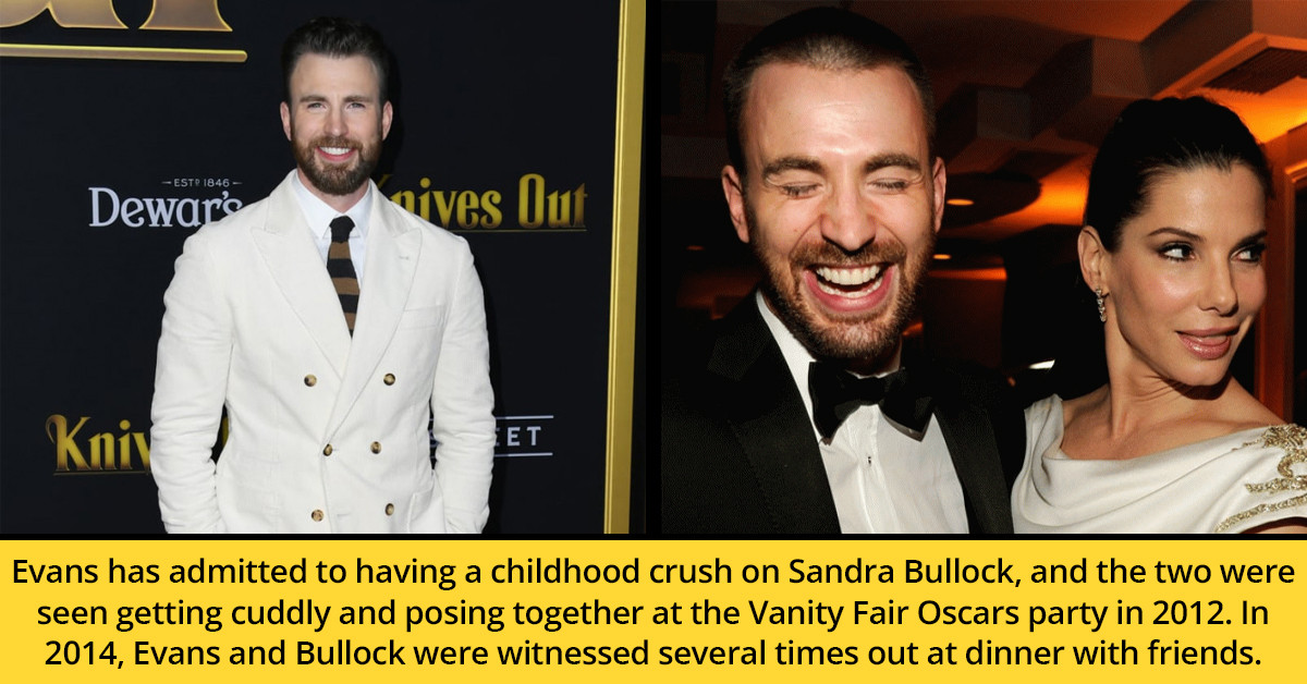 Chris Evans And 14 Famous Women He's Dated