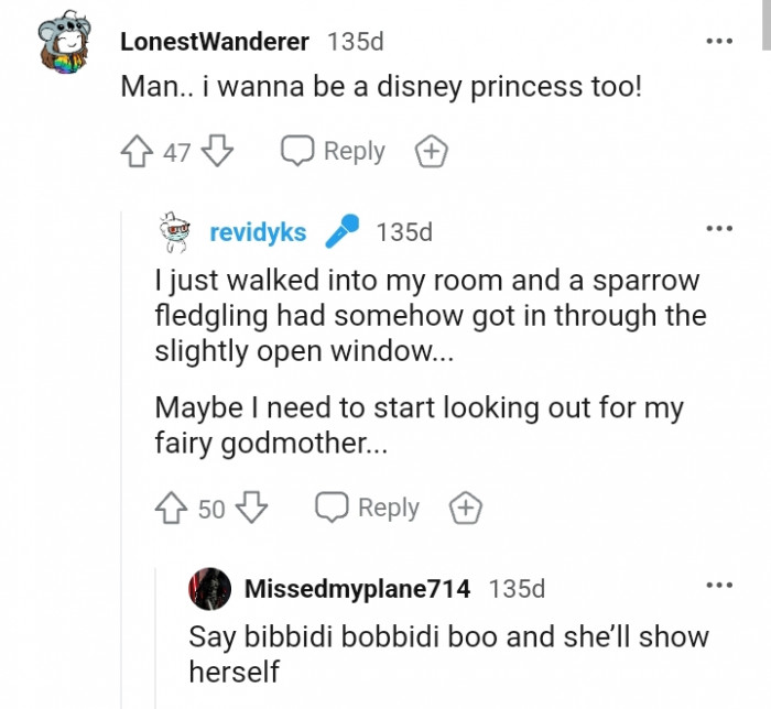 This Redditor wants to be a Disney princess too