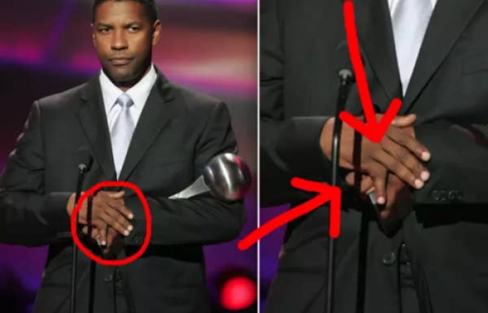 4. Denzel Washington has a messed up pinky because he's dislocated it so many times.