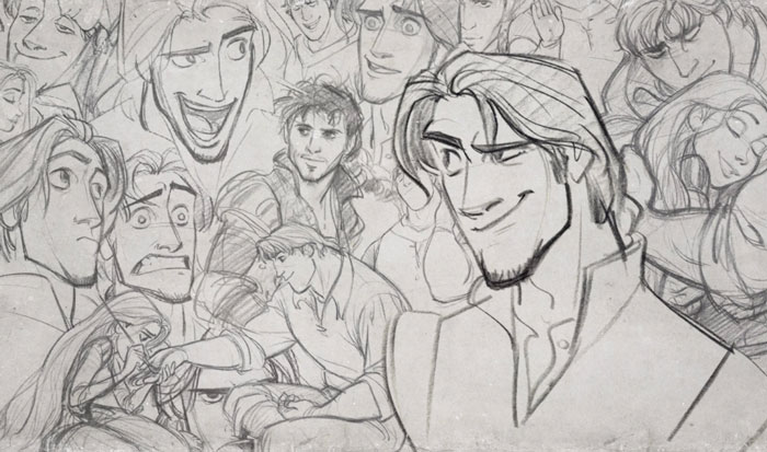 3. Flynn Rider's character was tasked with organizing 
