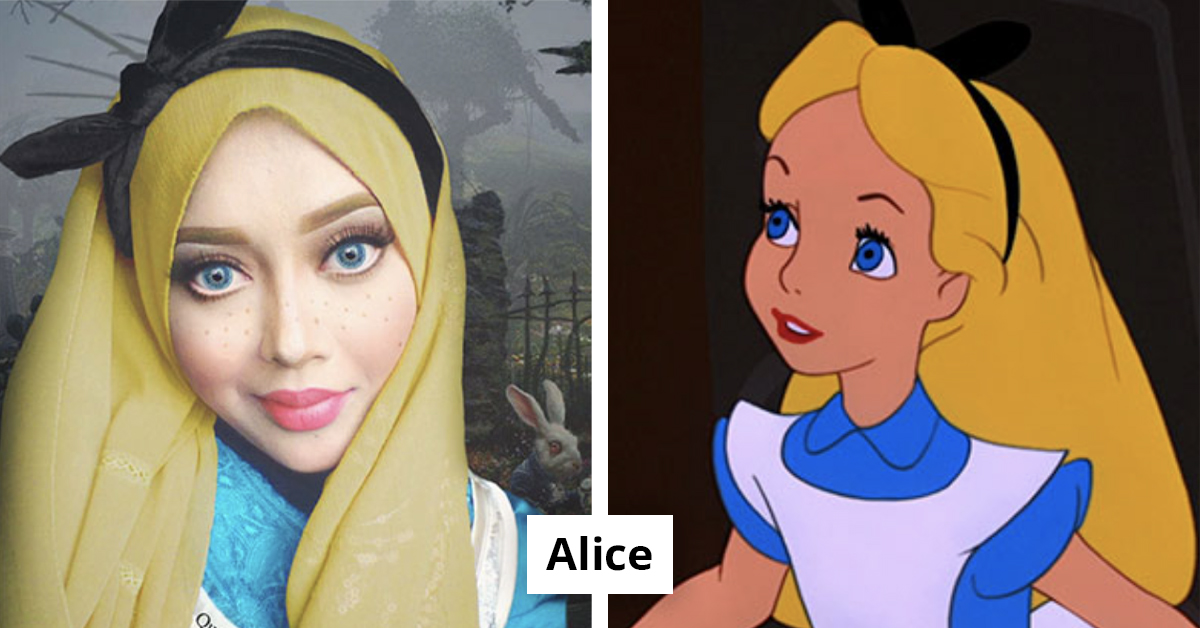 Transforming Into Disney Princesses With The Power Of The Hijab