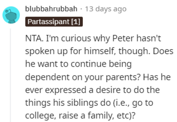 What does Peter have to say about all of this?