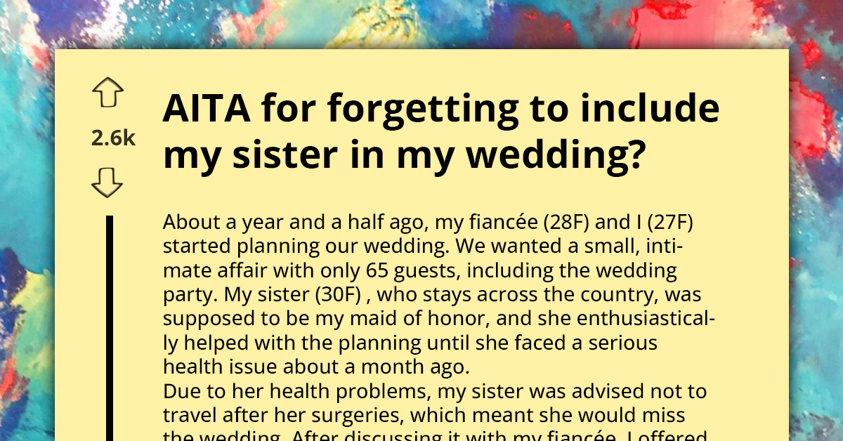 Bride's Elder Sister Goes Into Emotional Outburst After She Was Excluded From The Wedding