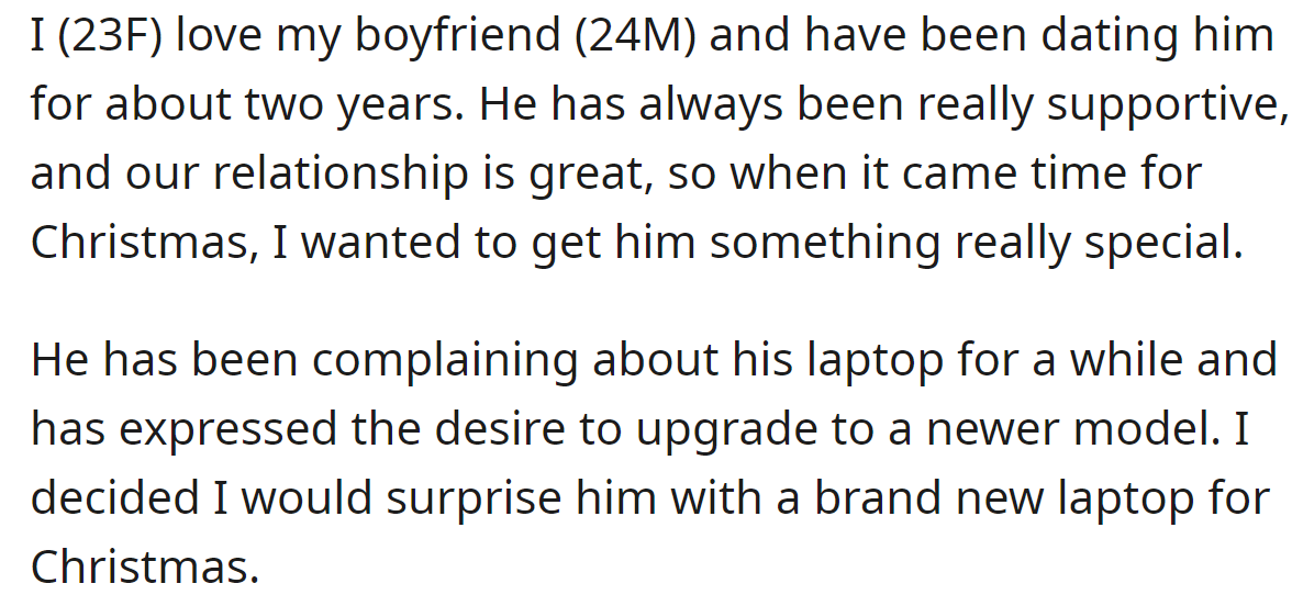 Upset Girlfriend ReGifts Christmas Present She Got For Boyfriend