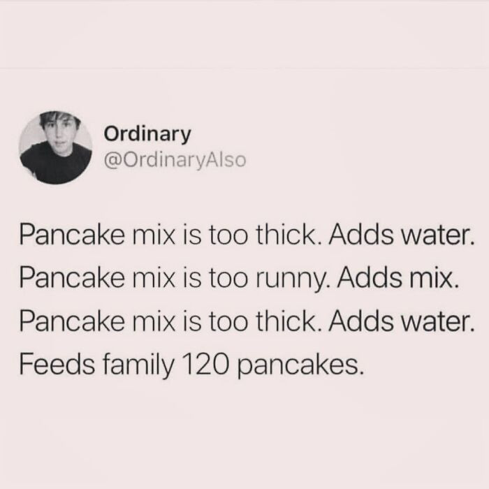 36. Feeding family with 120 pancakes