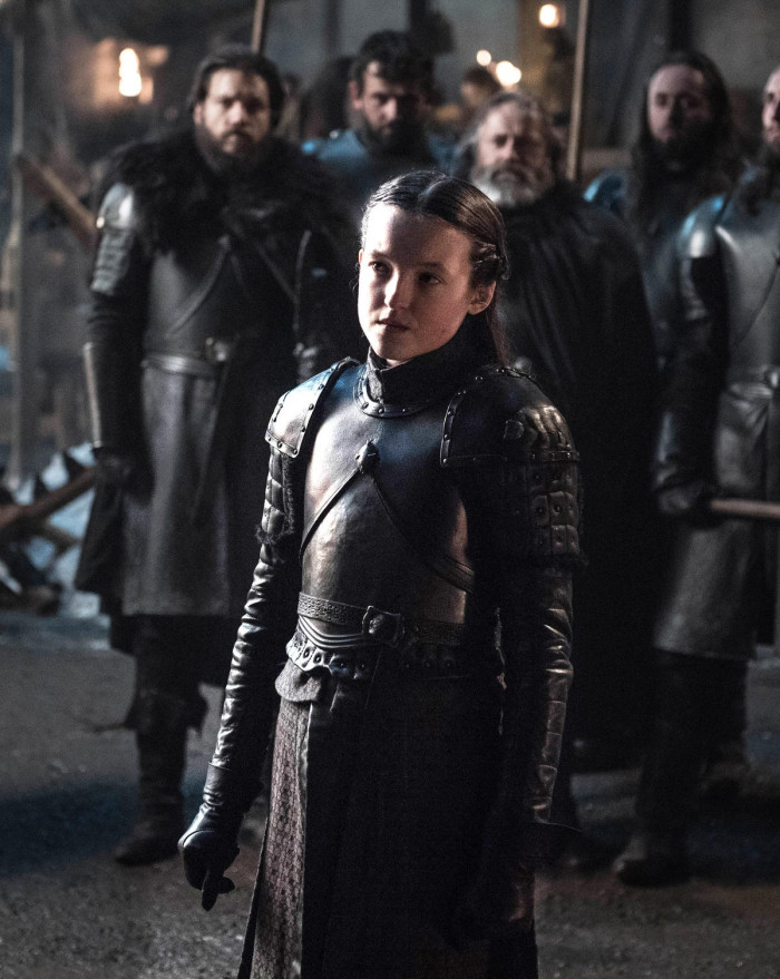 Lyanna Mormont: Squeezed by the wight giant