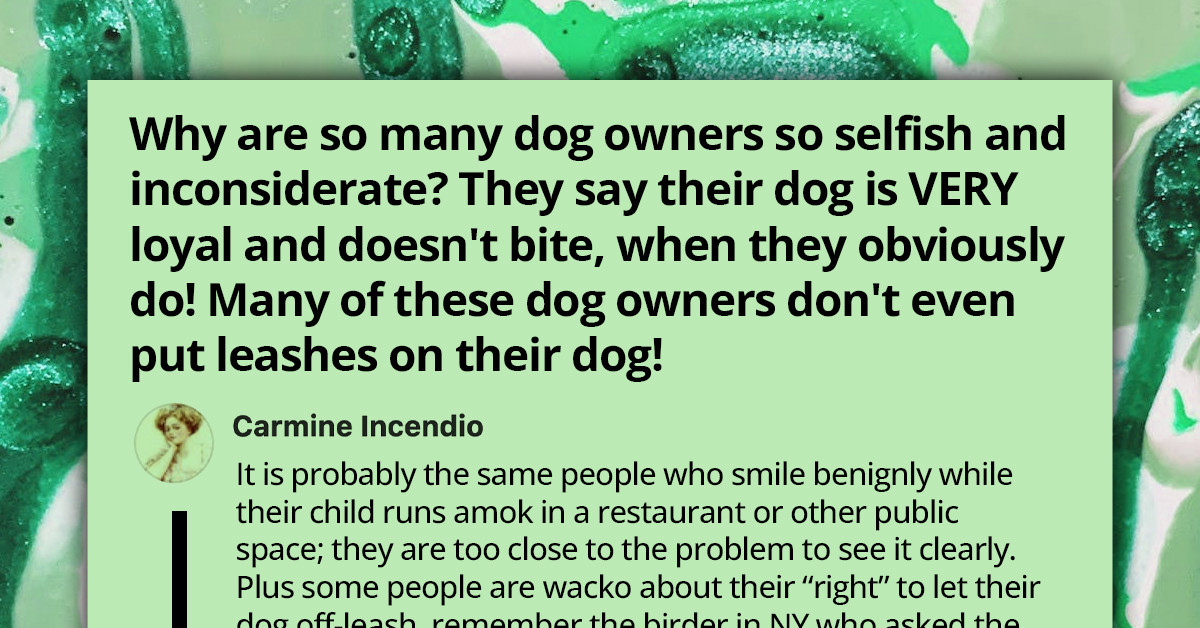 Outraged Netizen Slams Reckless Dog Owners Who Put Others In Danger With Their Unleashed Dogs
