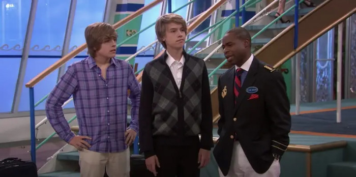7. Dylan and Cole in The Suite Life On Deck (2008)