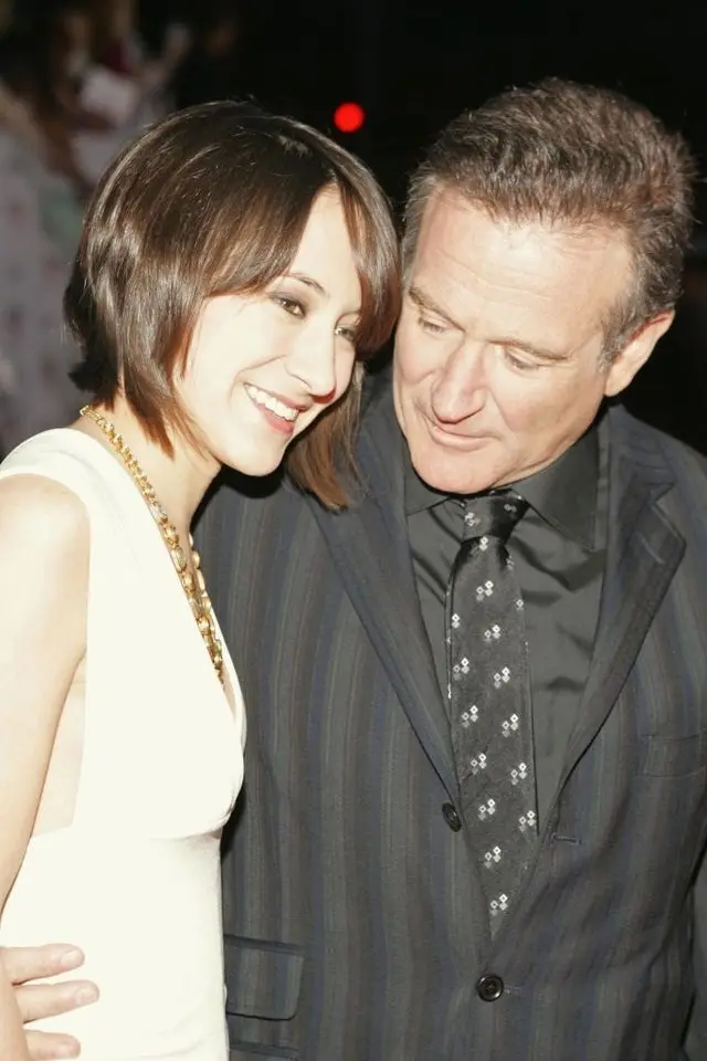Like father, like daughter: Zelda shares a heartwarming moment with her late dad, Robin Williams.