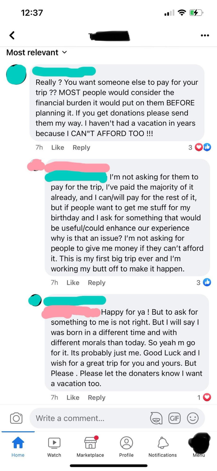 Woman Asks Facebook Friends And Strangers For Financial Support For Her ...